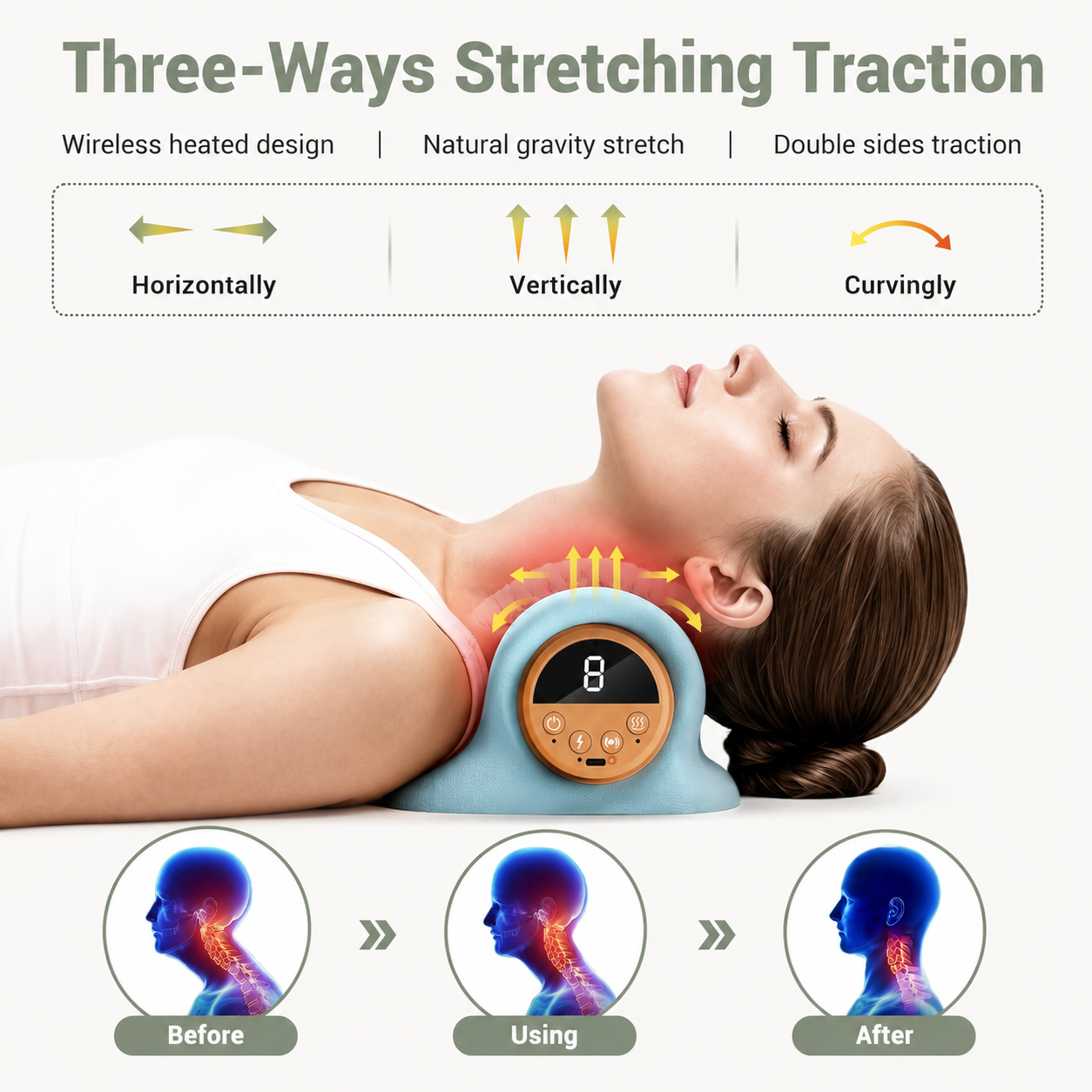 Verado™ Cordless Neck & Shoulder Massager
