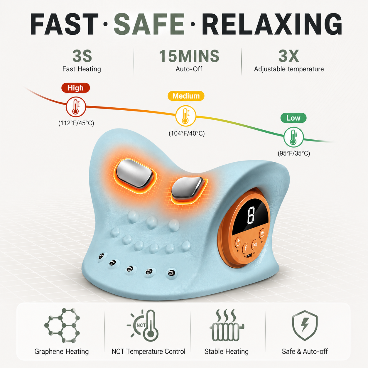 Verado™ Cordless Neck & Shoulder Massager